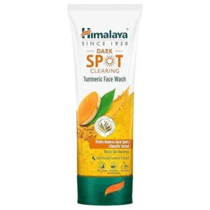 Himalaya Dark Spot Clearing Turmeric Face Wash | Reduce dark spots in 7 days | Organically sourced & Cold-pressed turmeric | 100ml